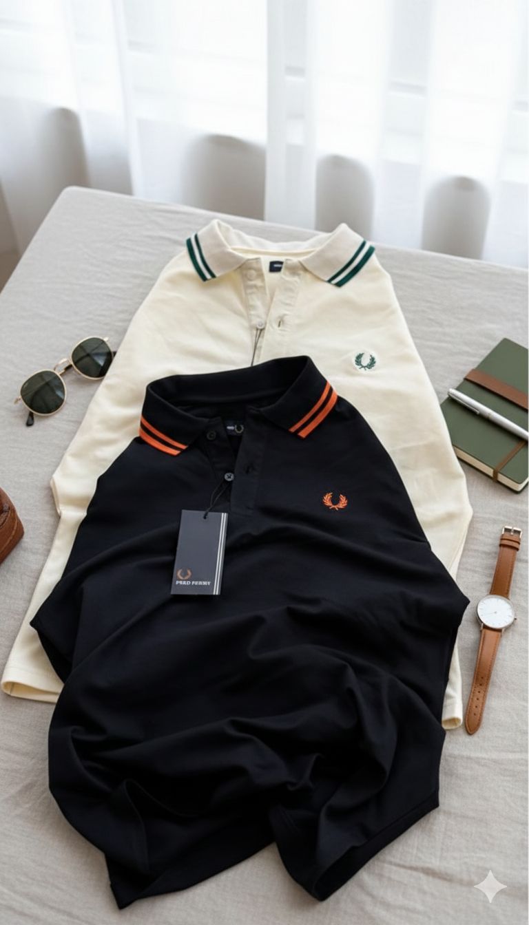 Classic Contrast Collar Polo