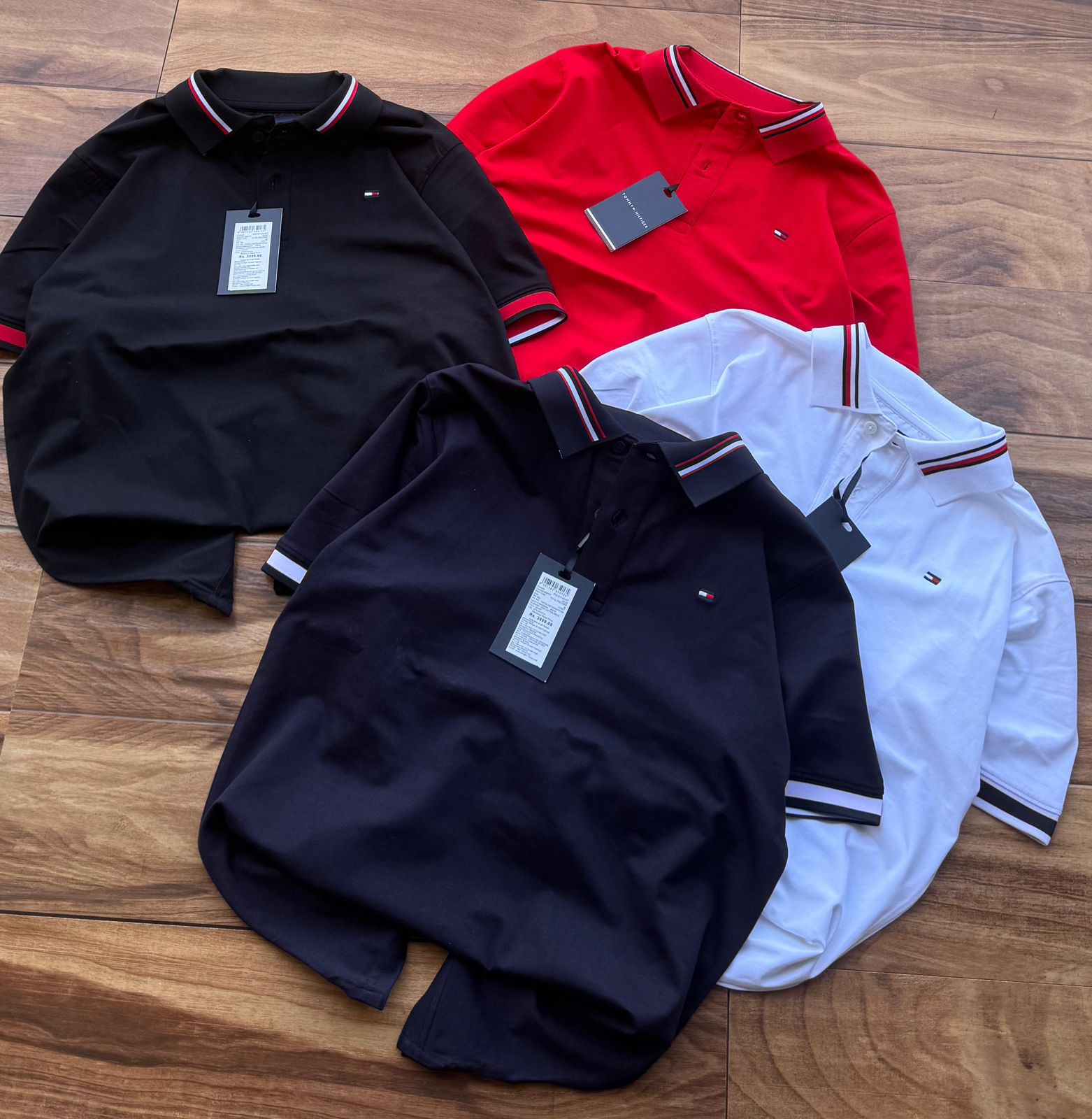 Premium Double-Tip Slim Fit Polo