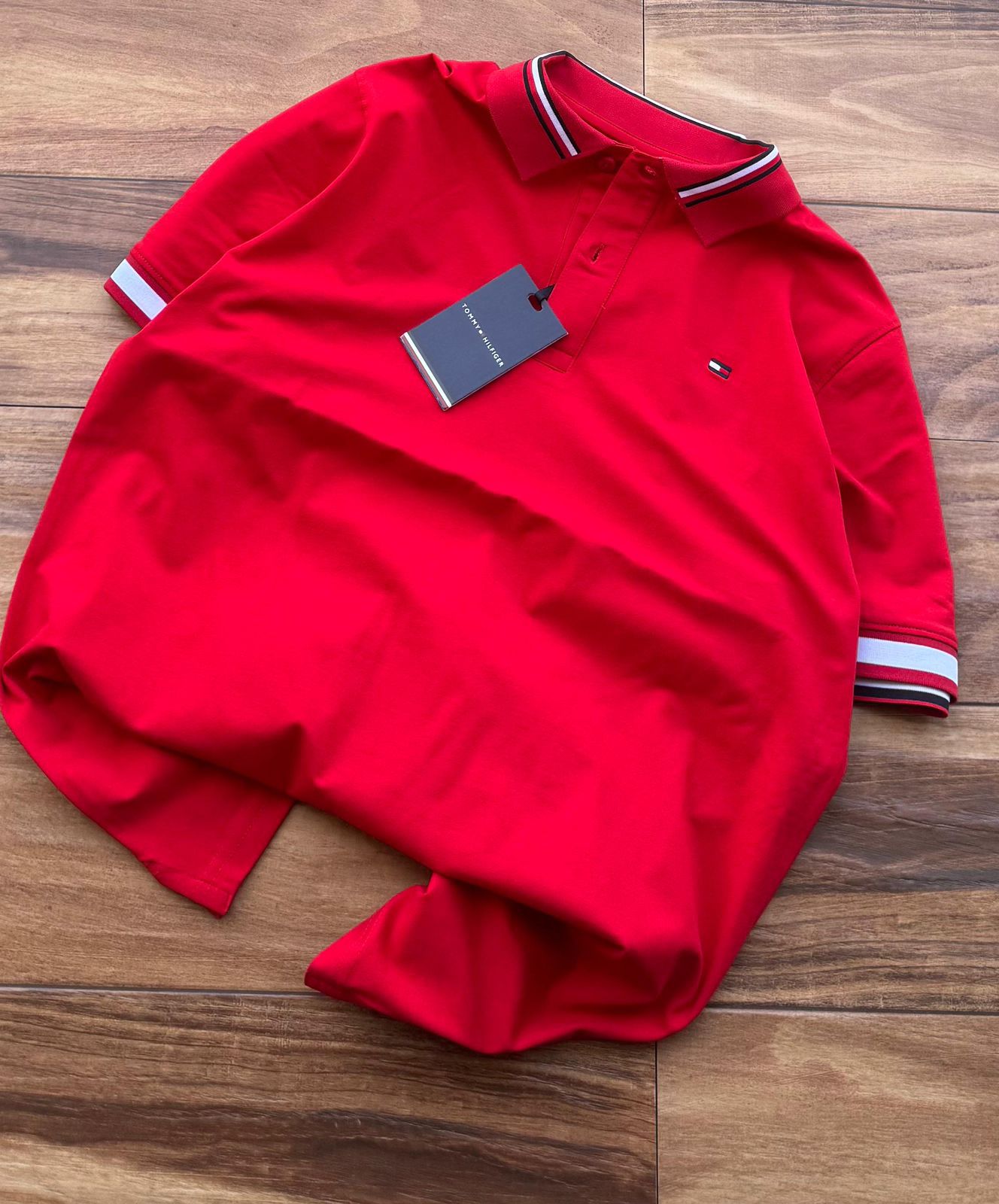 Premium Double-Tip Slim Fit Polo