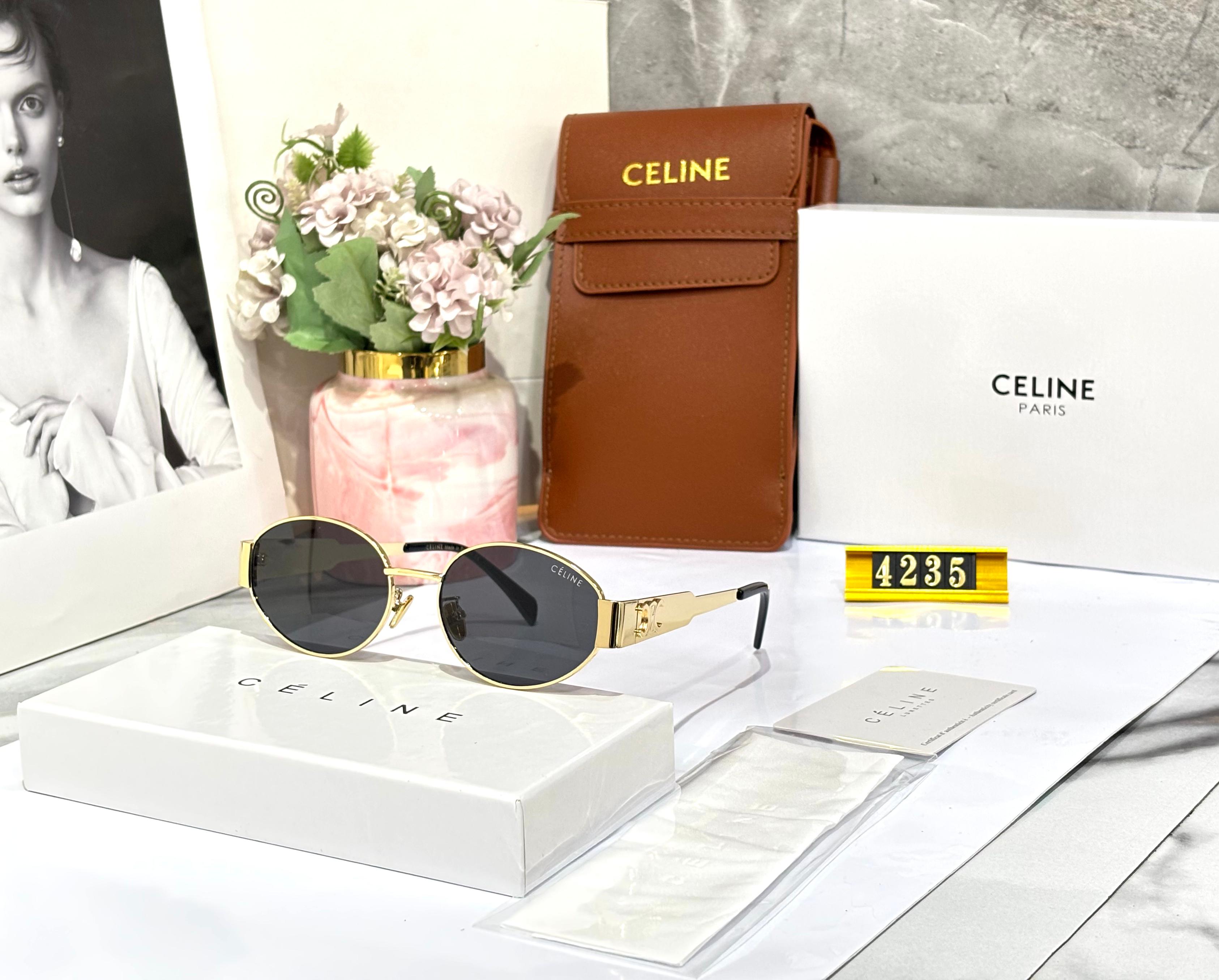 Oval Luxe UV Sunglasses