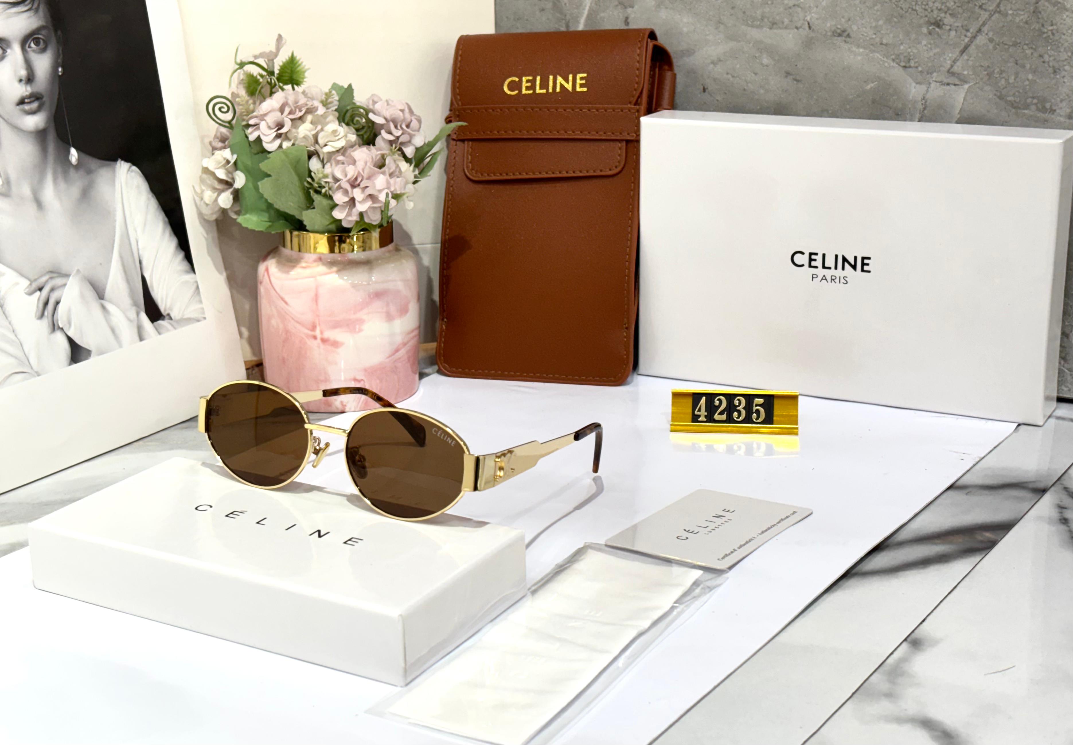 Oval Luxe UV Sunglasses