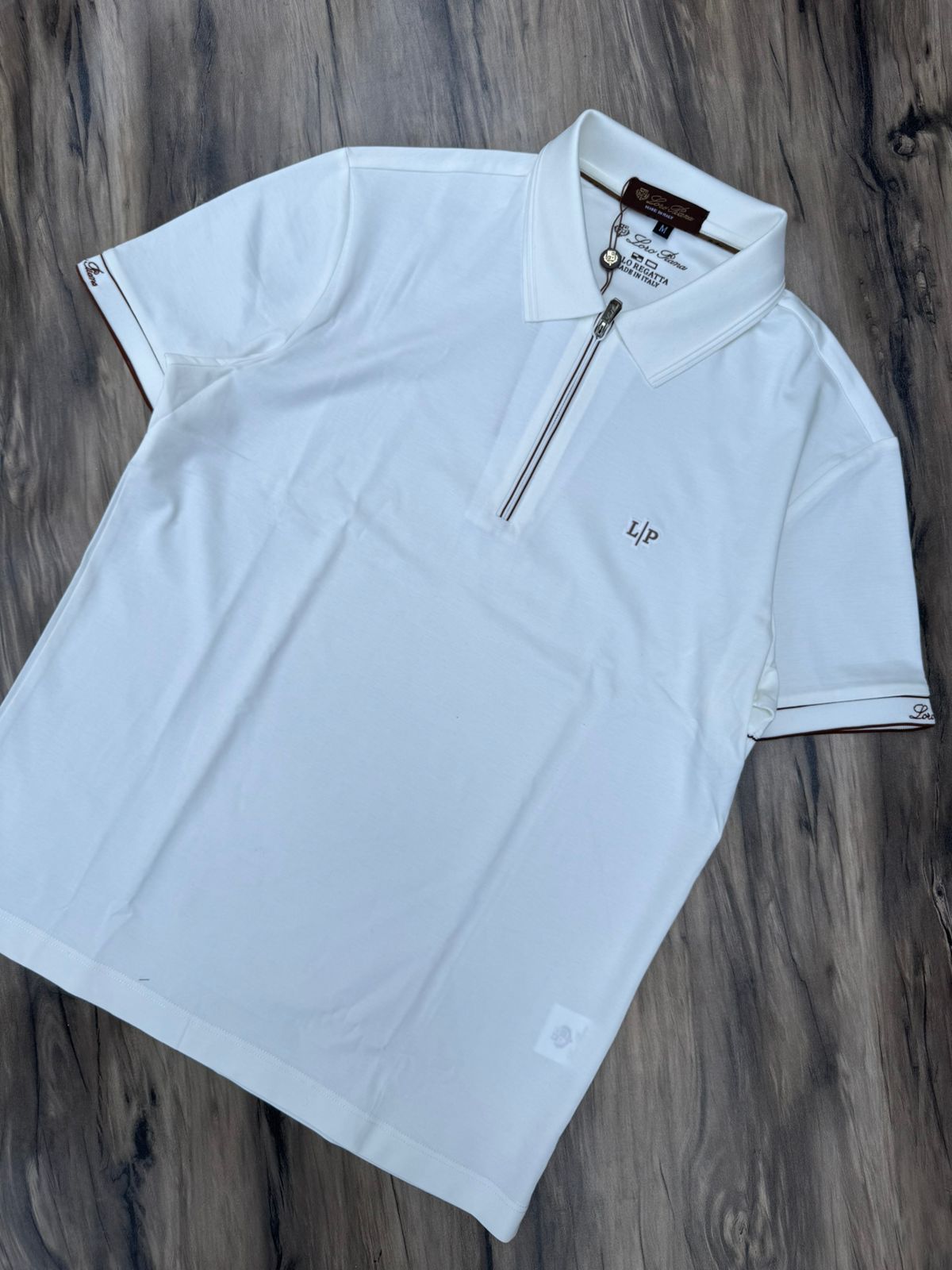 Luxury Half-Zip Premium Polo