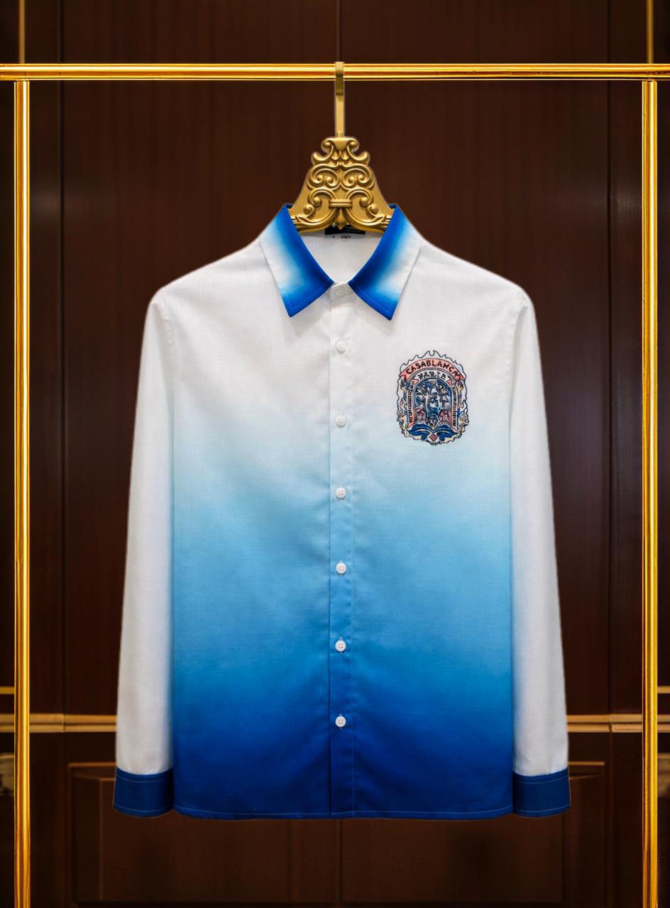 Riviera Gradient Linen Shirt