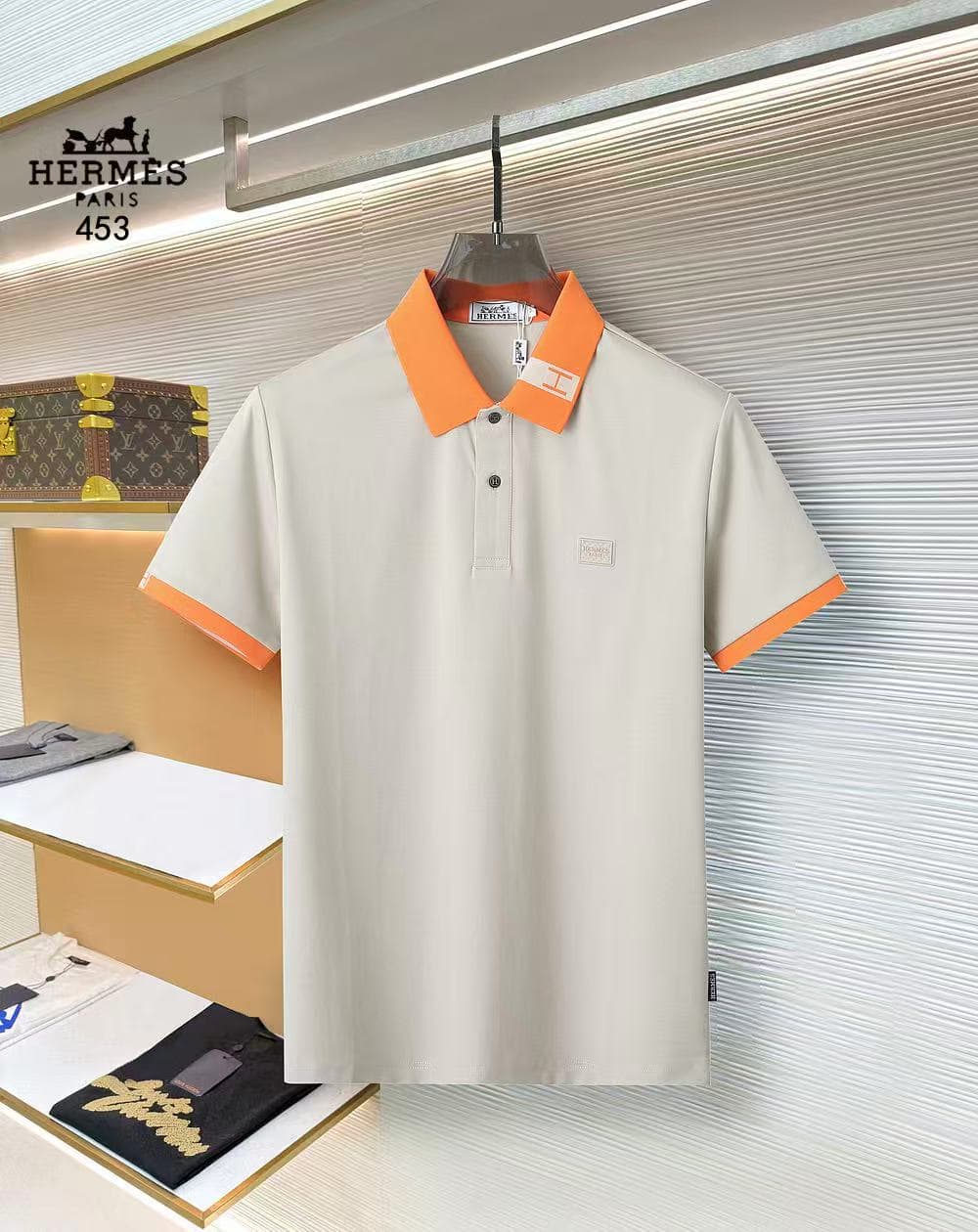 Premium Contrast Collar Polo