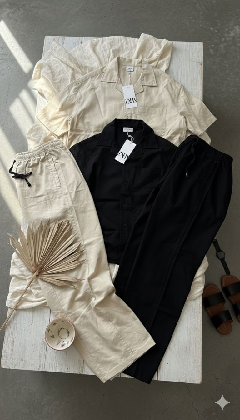 Linen Summer Cordset