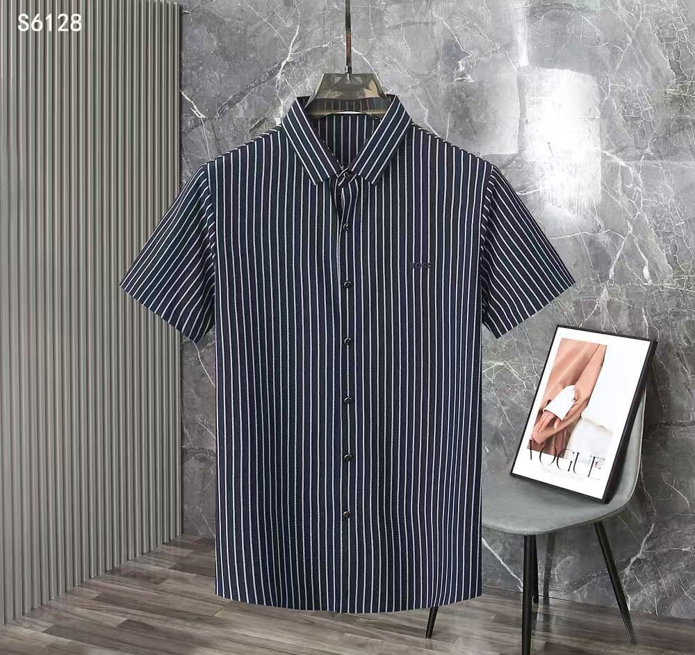 Premium Striped Short Sleeve Shirt