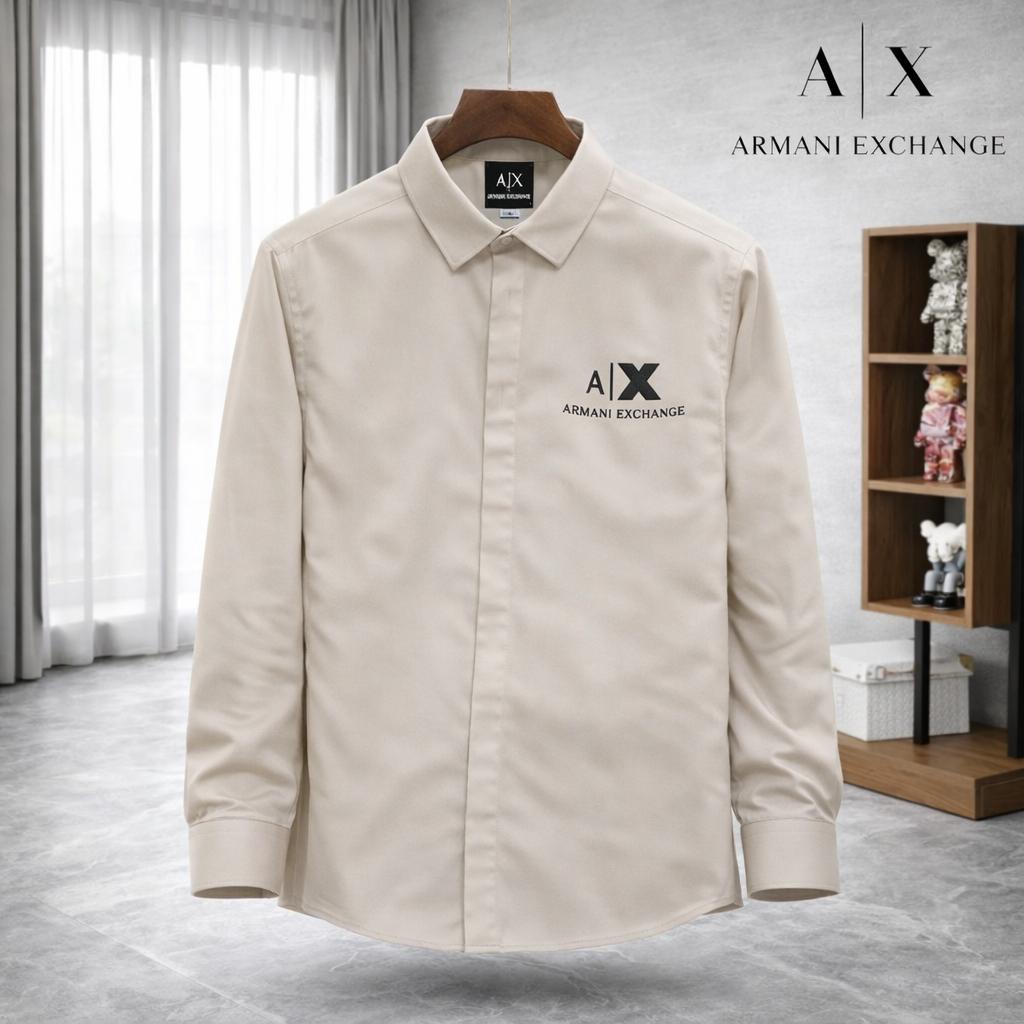 Minimal Formal Cotton Satin Shirt