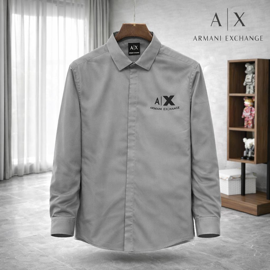Minimal Formal Cotton Satin Shirt