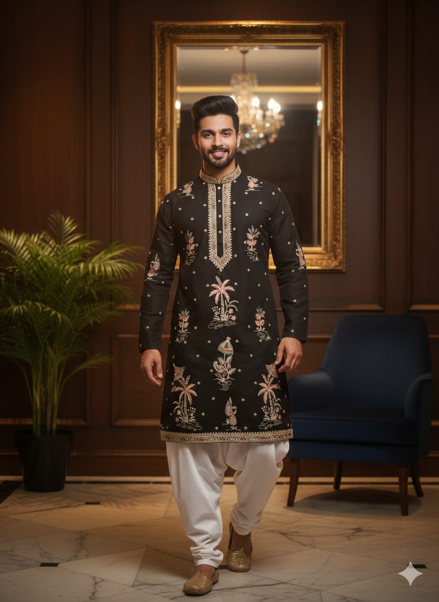 Regal Festive Kurta Set