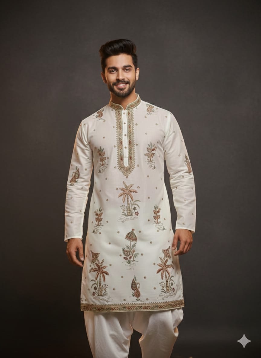 Regal Festive Kurta Set