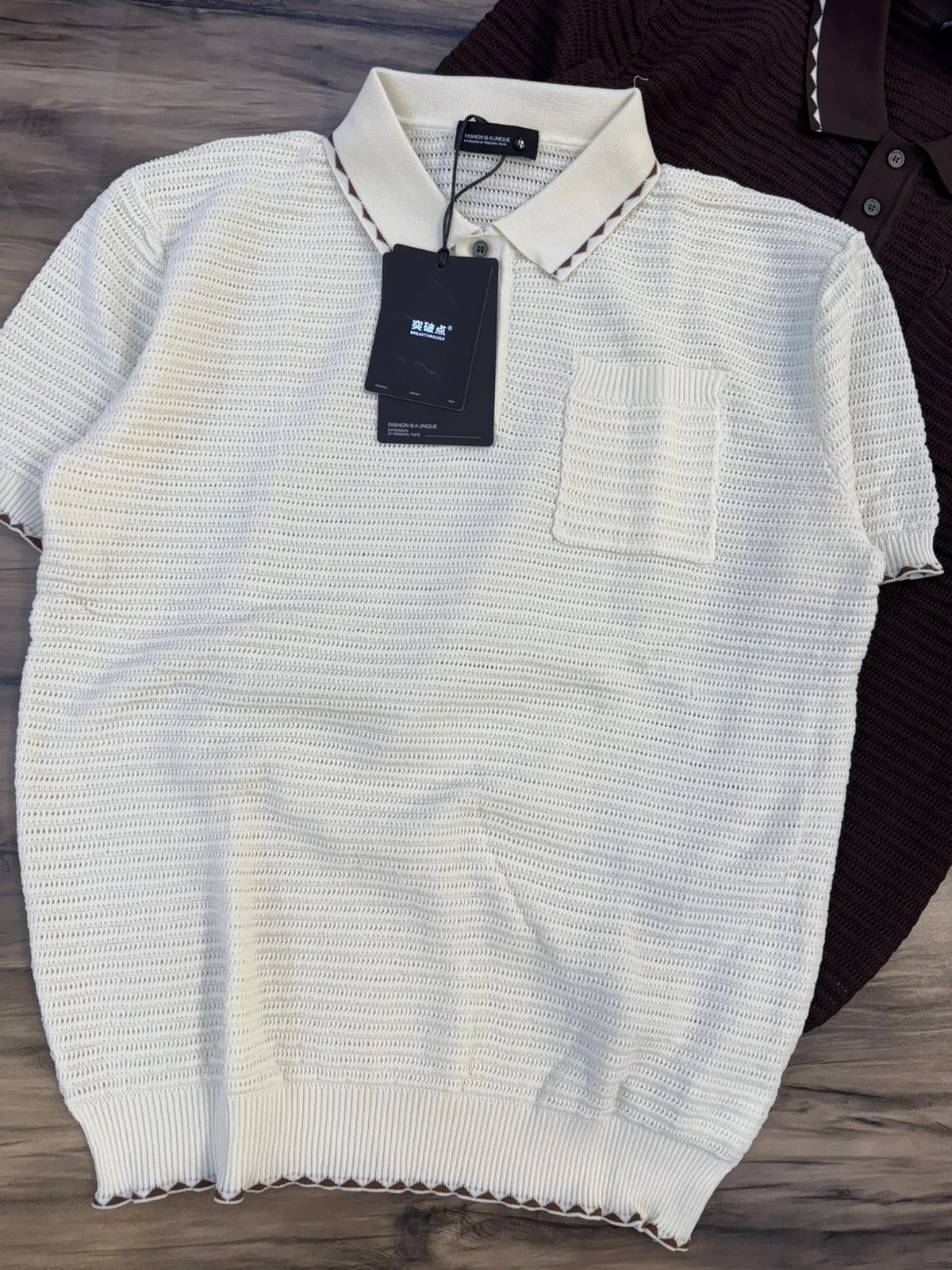 AirWeave Cotton Knit Polo