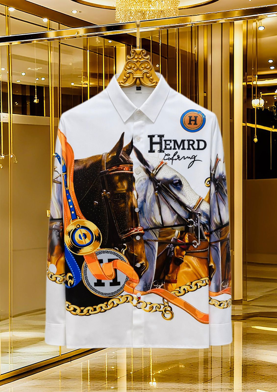 Royal Luxe Korean Party Shirt