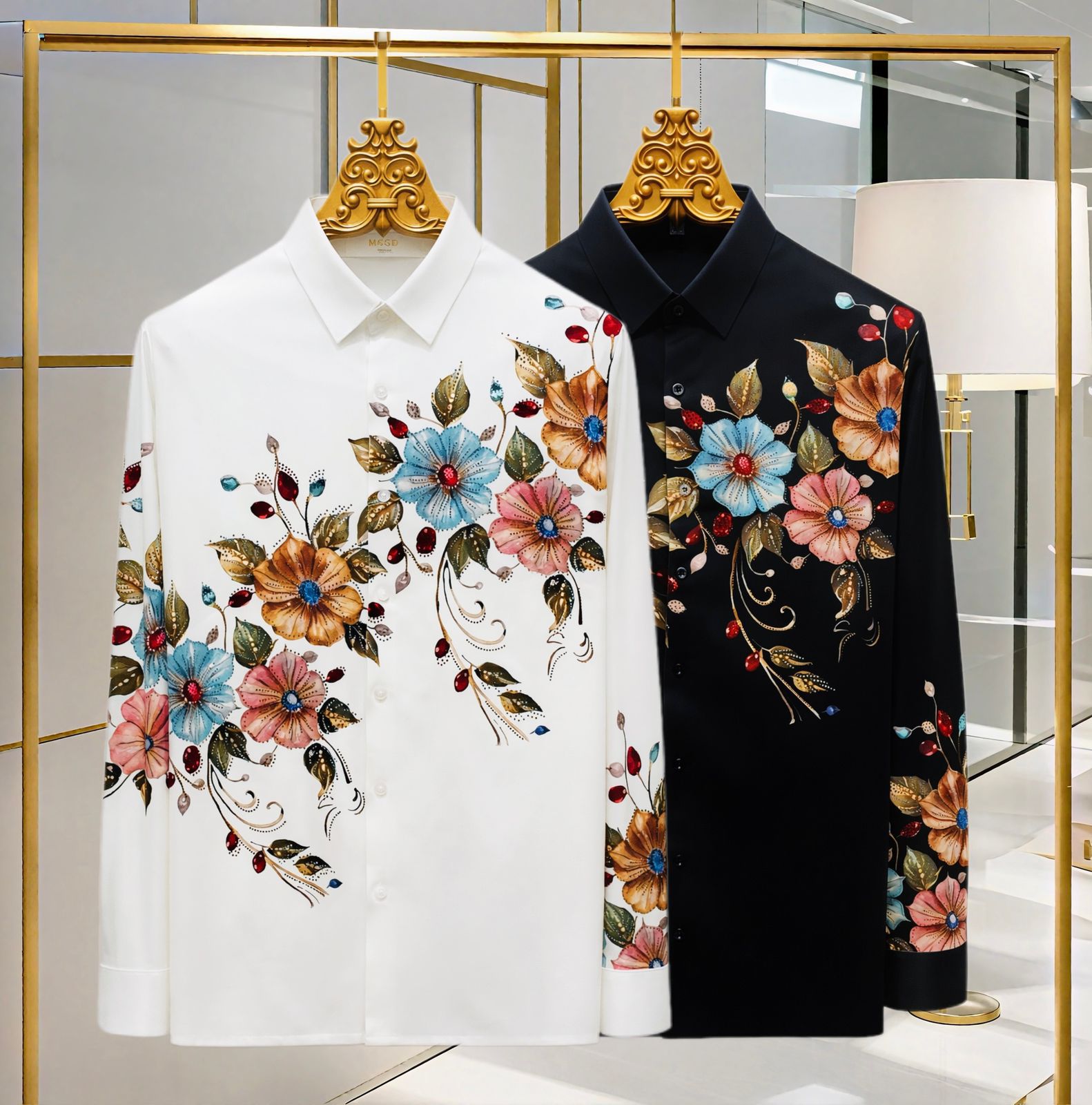 Royal Luxe Korean Party Shirt