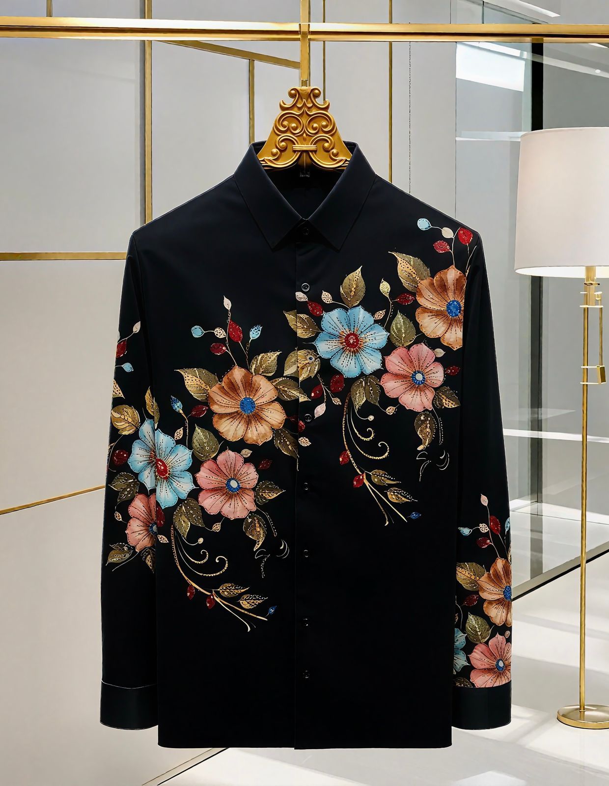 Royal Luxe Korean Party Shirt