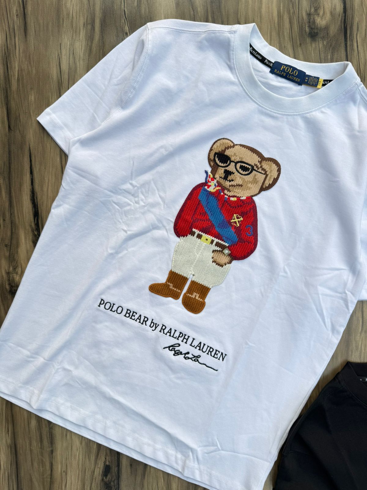 Teddy Bear Premium Embroidered T-Shirt