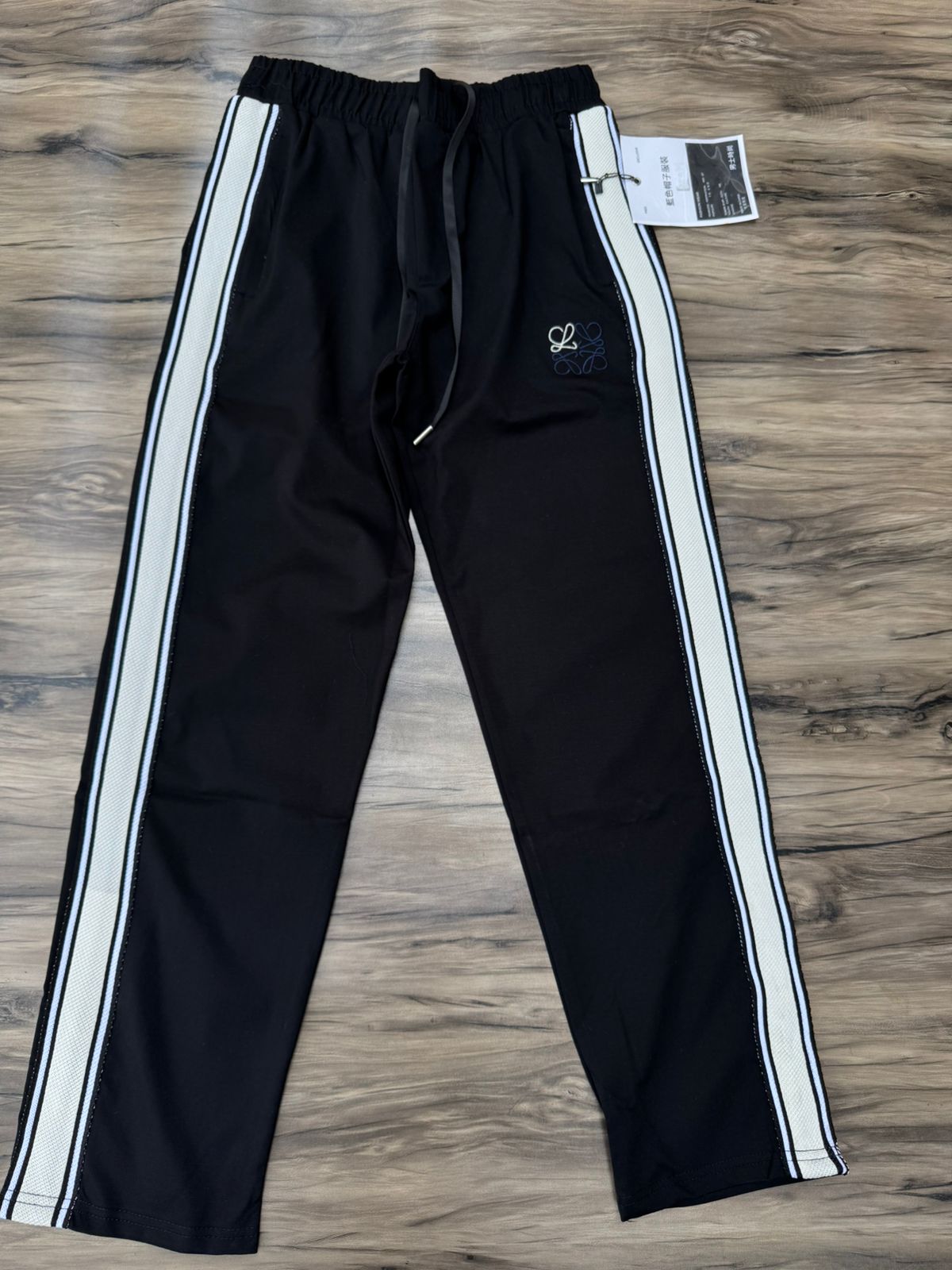 Luxury Side-Tape Korean Stretch Trackpants