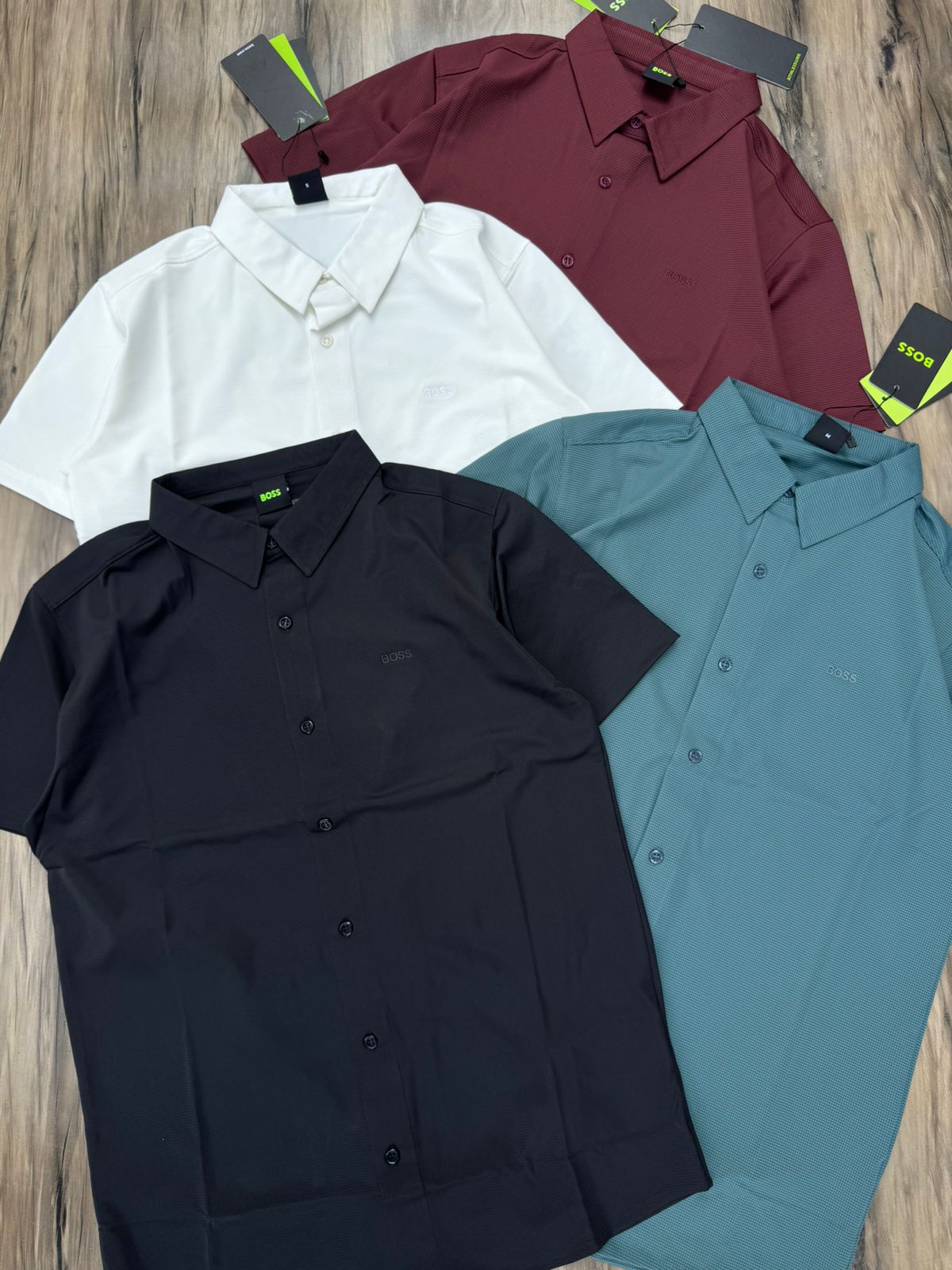 Premium Summer Micro-Texture Shirt