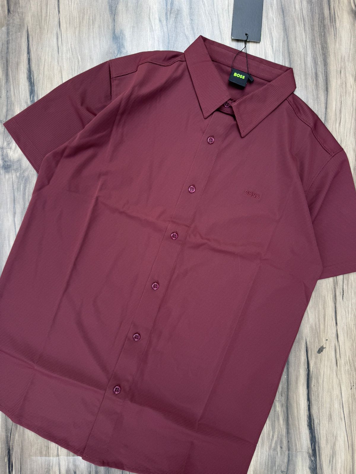 Premium Summer Micro-Texture Shirt
