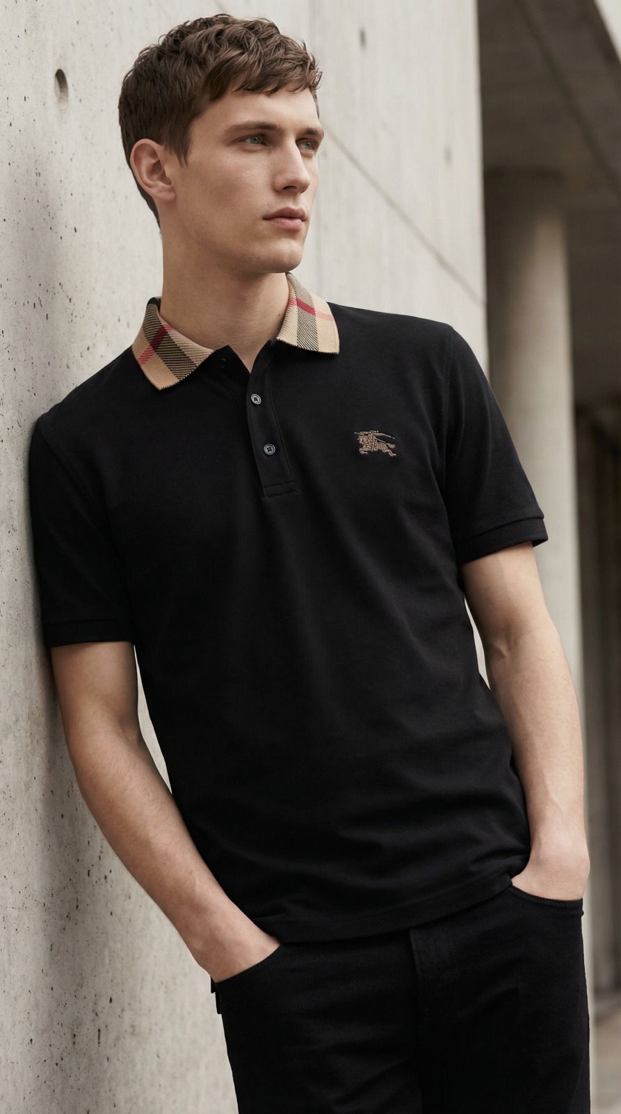 Burberry Signature Collar Cotton Matty
