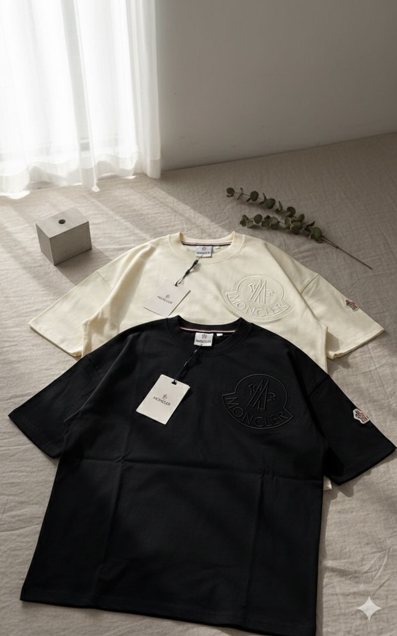 Premium Drop-Shoulder Crew Neck T-Shirt