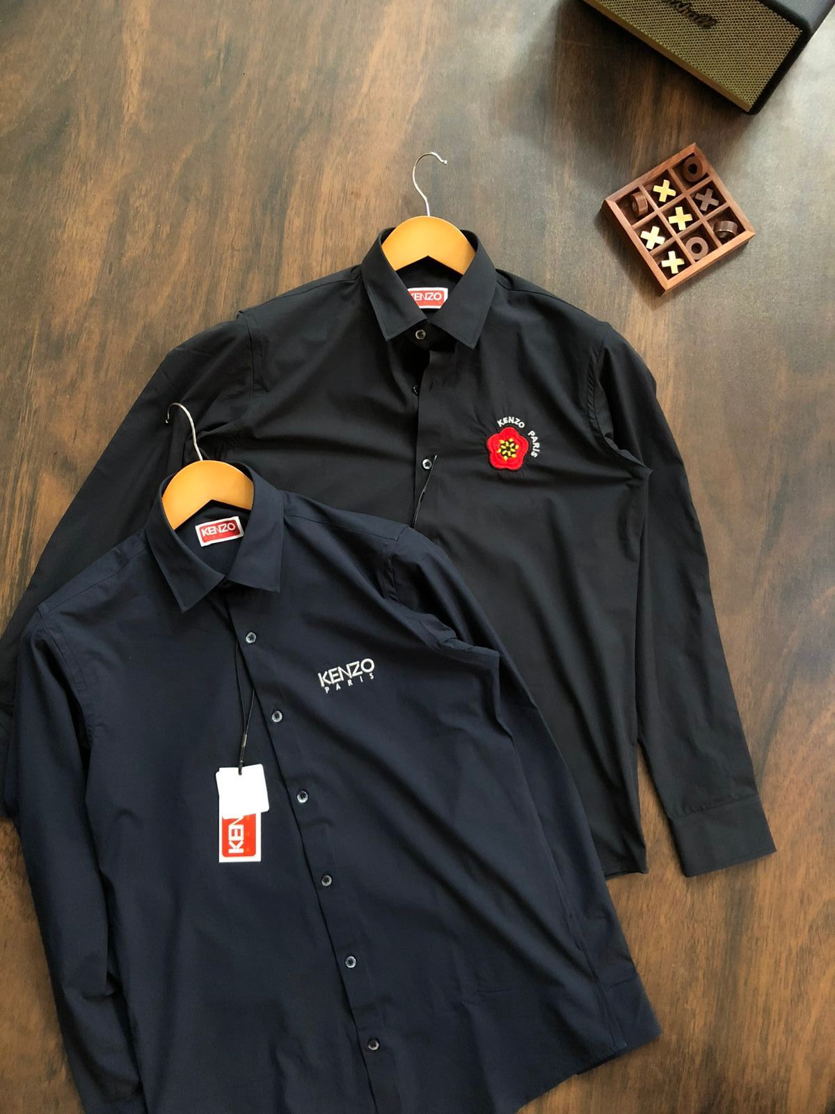 Premium Korean Cotton Embroidered Shirt
