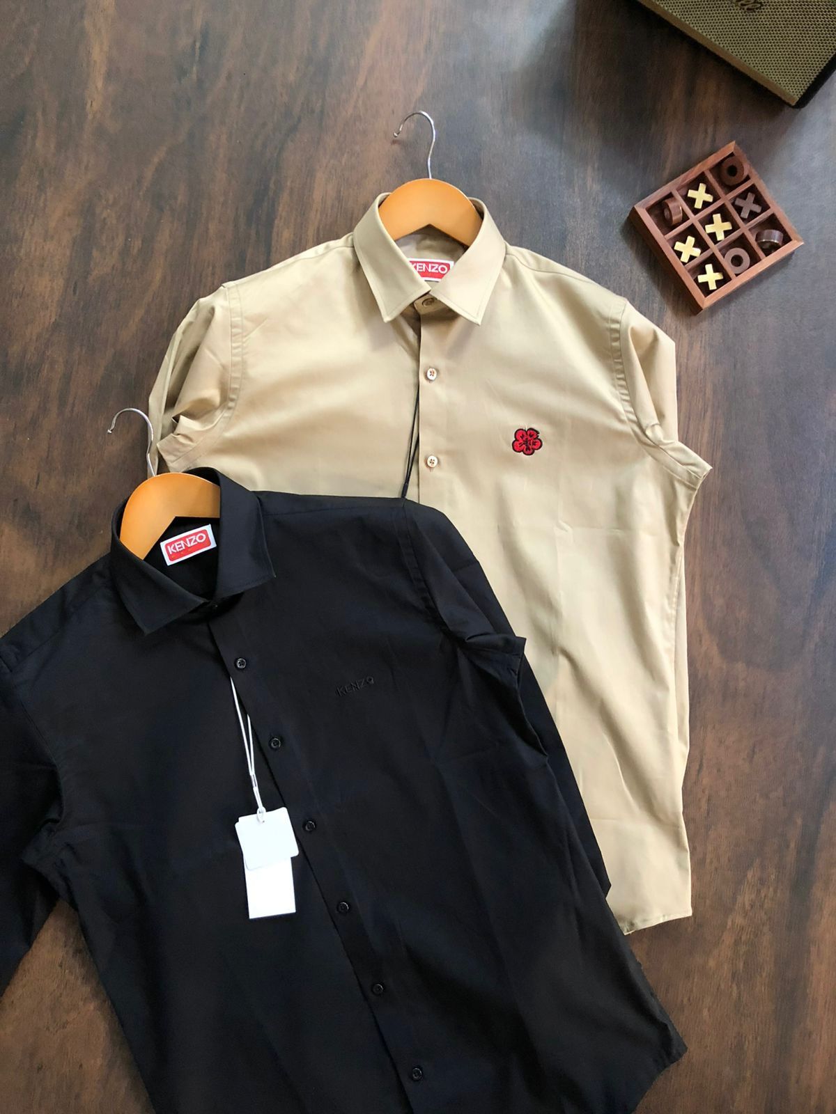 Premium Korean Cotton Embroidered Shirt