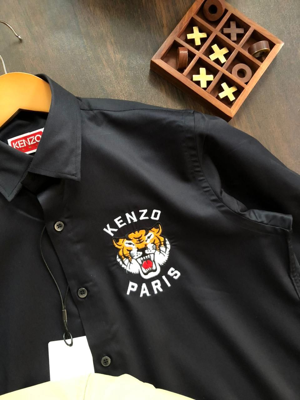 Premium Korean Cotton Embroidered Shirt