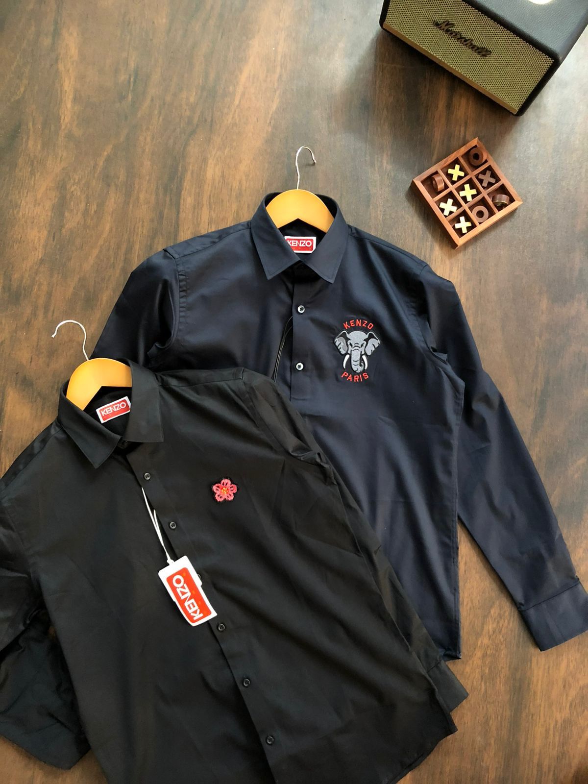 Premium Korean Cotton Embroidered Shirt