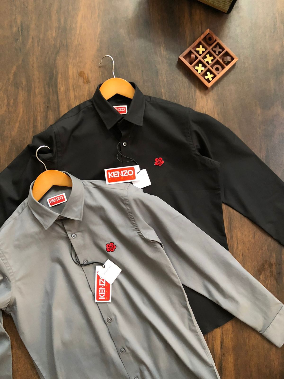 Premium Korean Cotton Embroidered Shirt