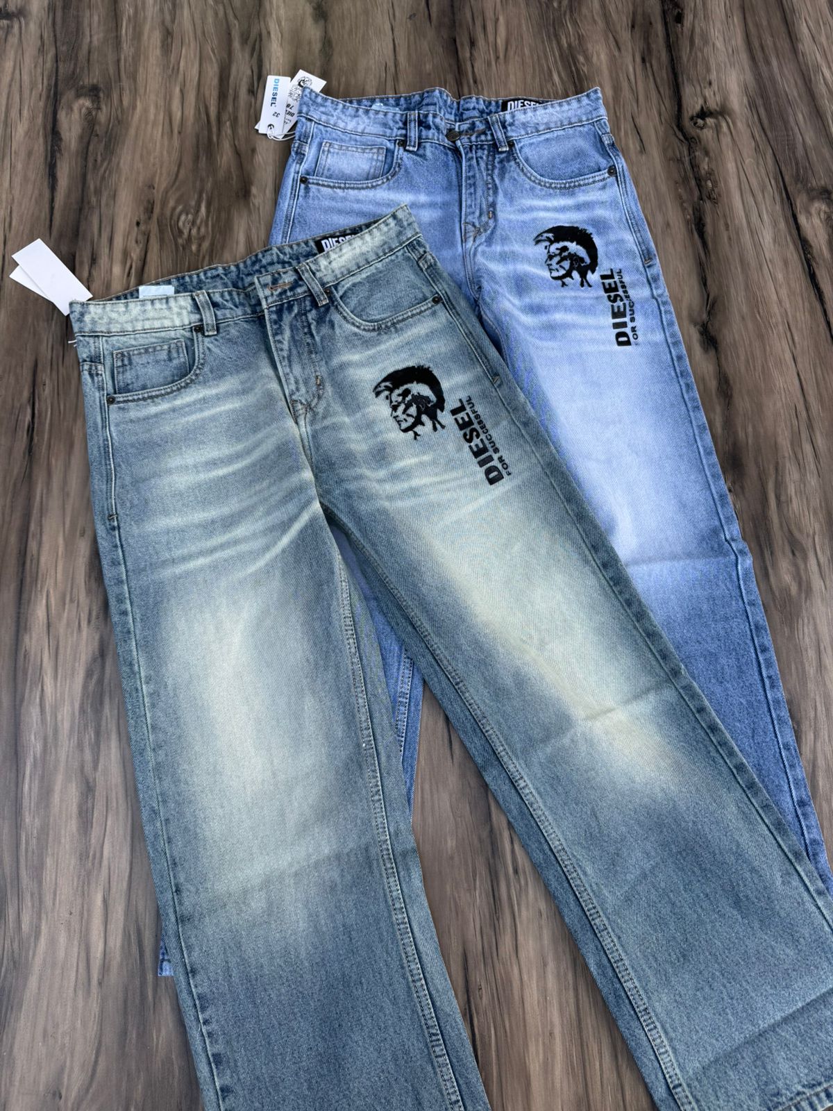 Premium Washed Straight Fit Denim Jeans