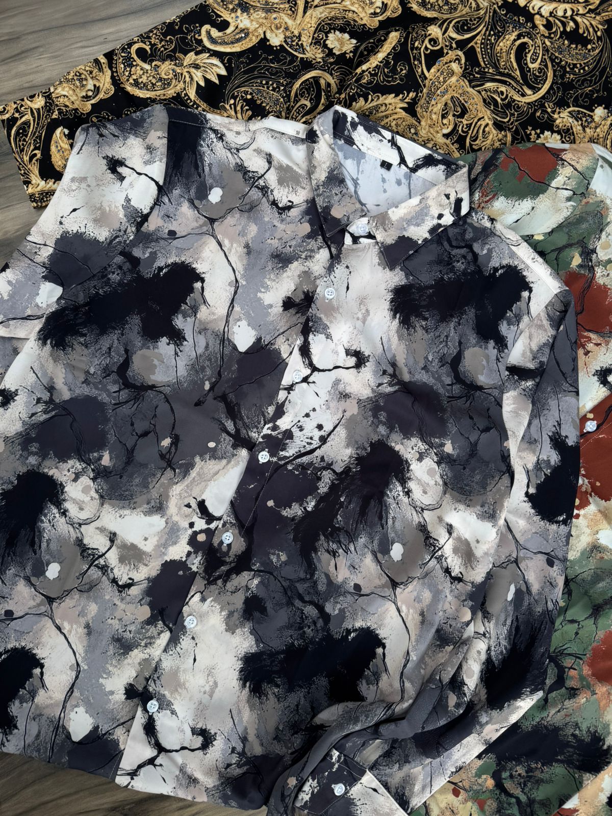 Premium Imported Printed Relaxed Fit Shirt