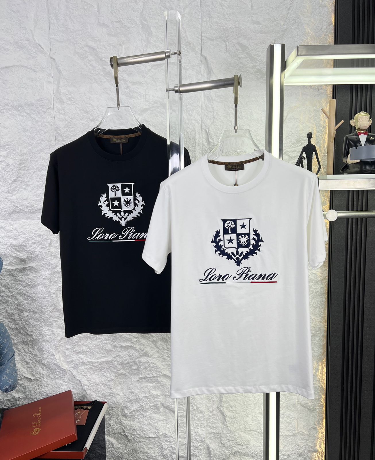 Premium Crest Logo Cotton T-Shirt