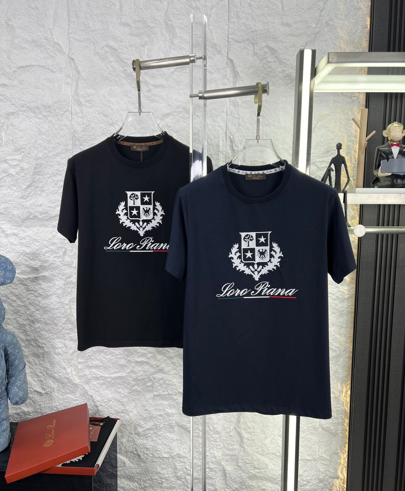 Premium Crest Logo Cotton T-Shirt