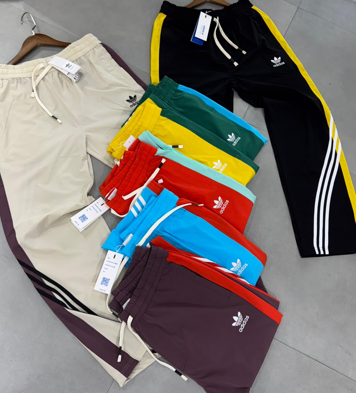Premium Three-Stripe Straight Fit Trackpants