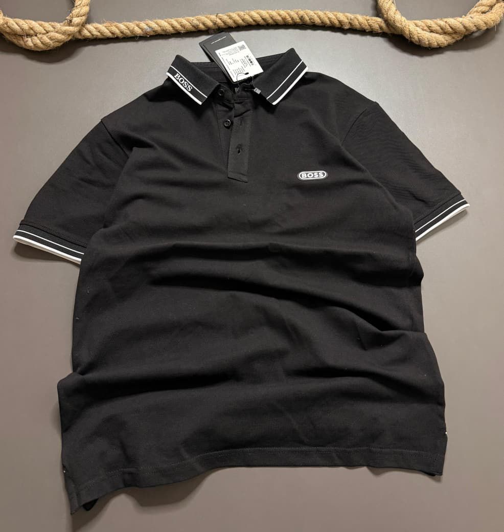 Premium Matty Lycra Signature Tape Polo