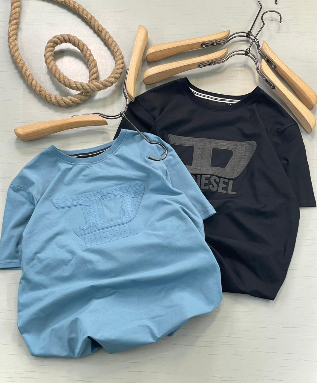 Premium Embossed Logo Relaxed Fit Tee
