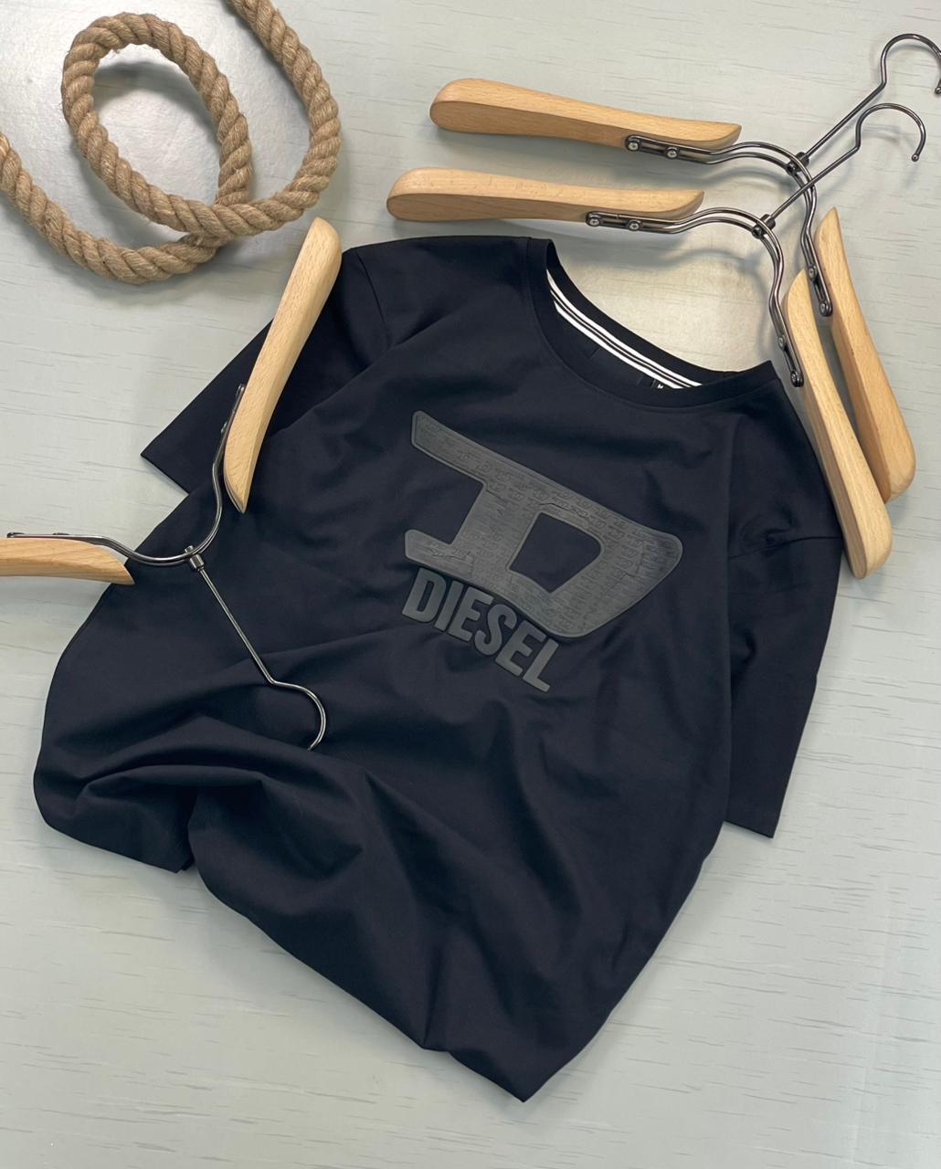 Premium Embossed Logo Relaxed Fit Tee