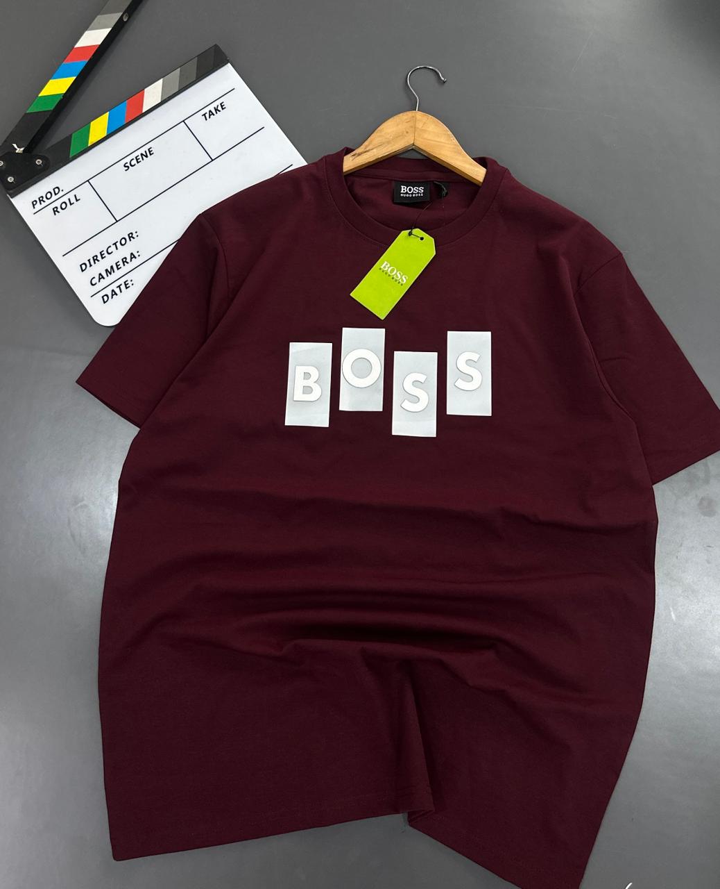 Premium Oversized Block Logo Tee