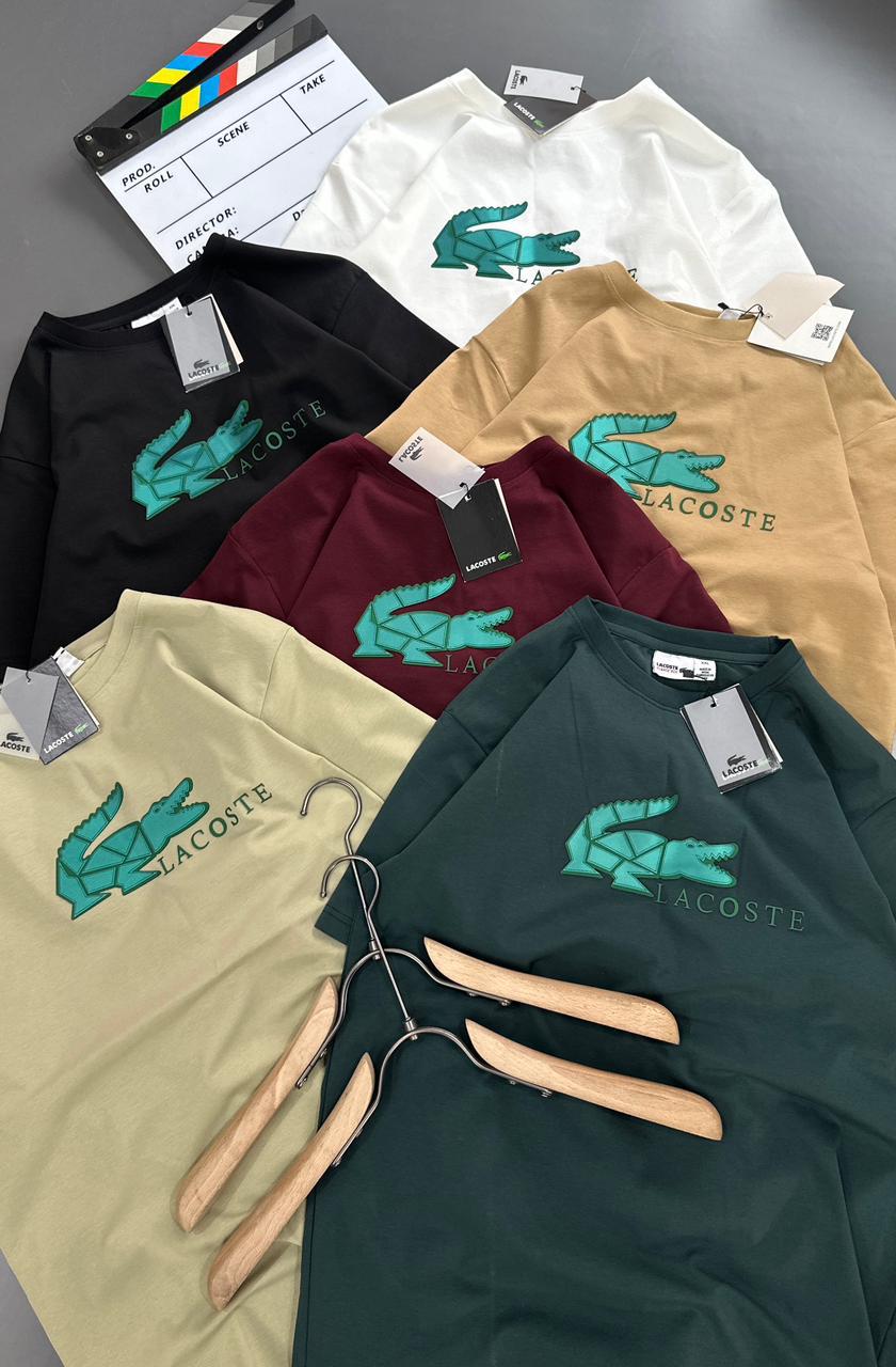 Premium Croc Emboss Oversized Tee