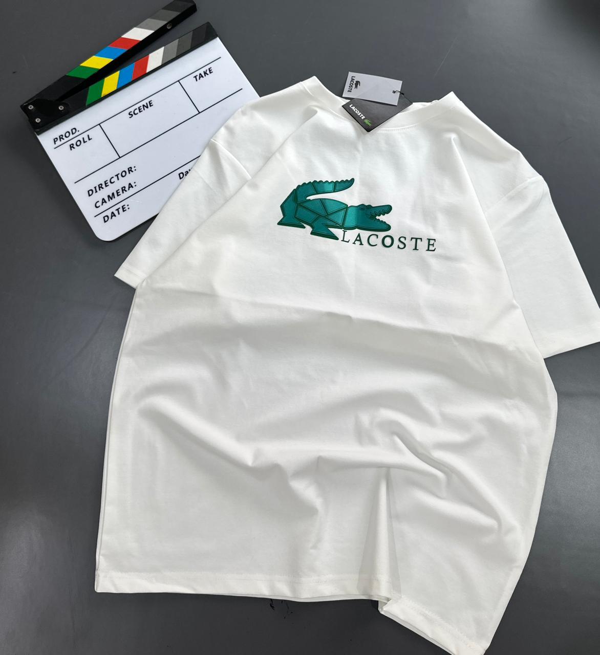 Premium Croc Emboss Oversized Tee