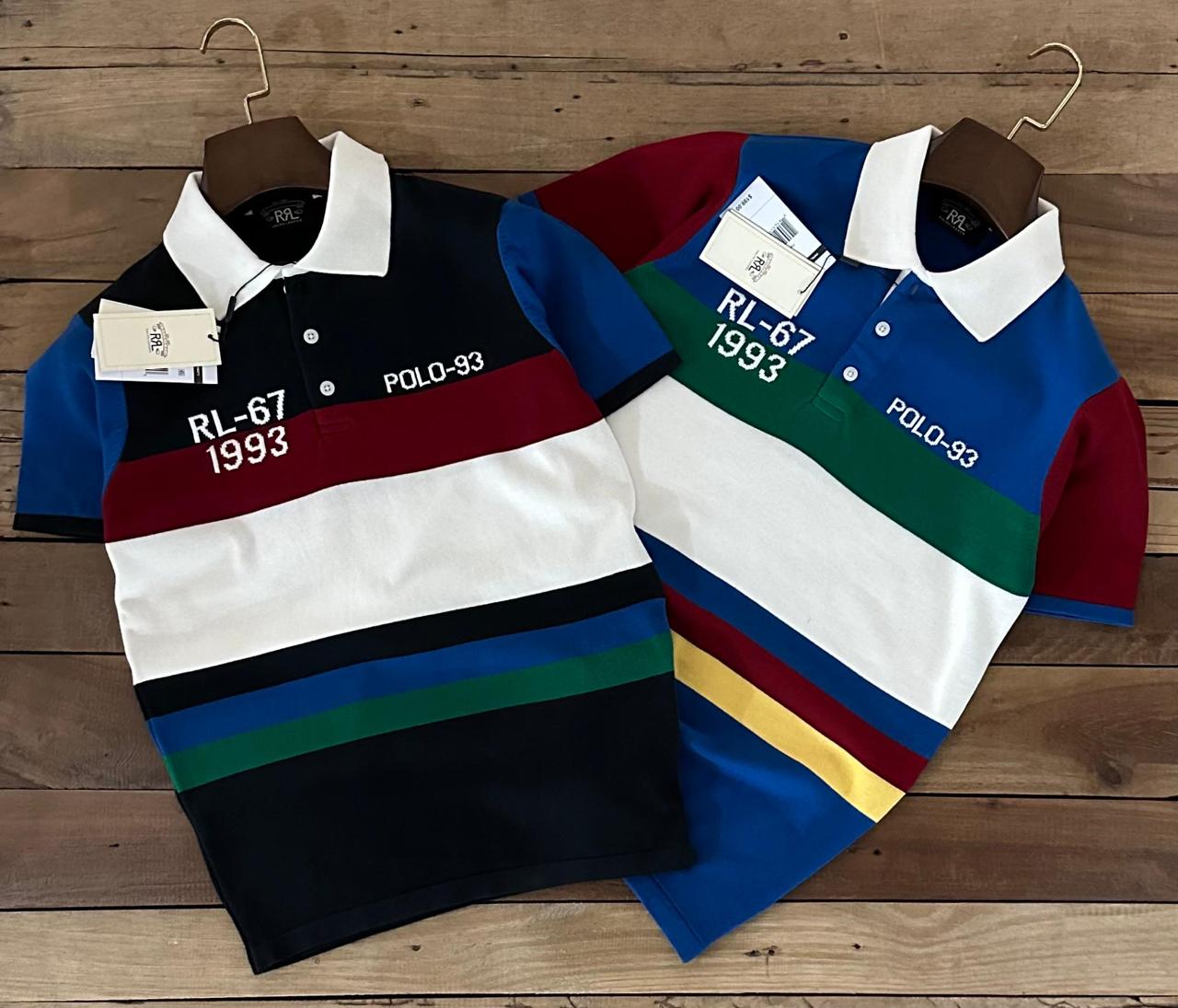 Premium Heritage Striped Knit Polo