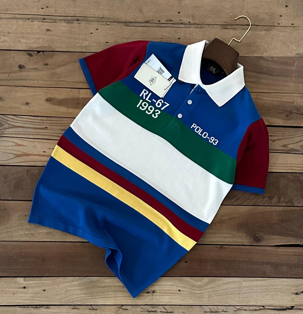 Premium Heritage Striped Knit Polo