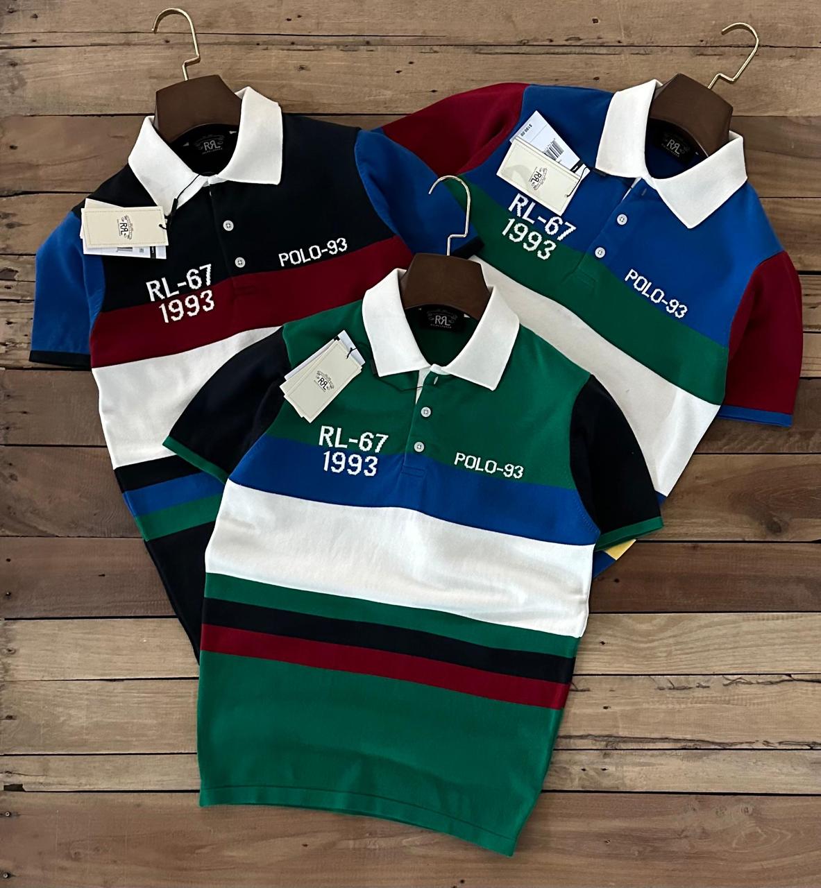 Premium Heritage Striped Knit Polo