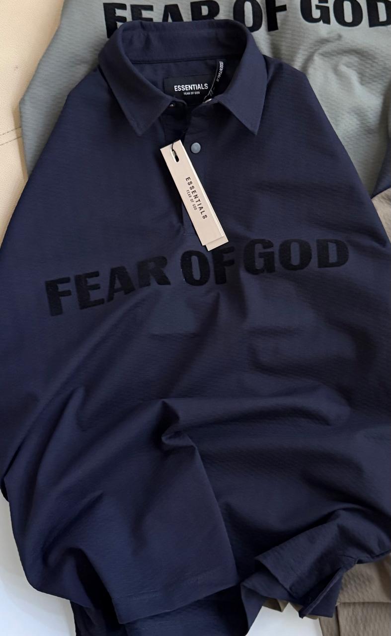 Premium Textured Flock Logo Polo T-Shirt