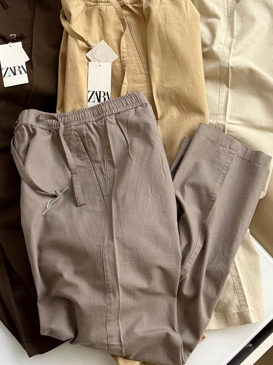 Premium Cotton Linen Straight Fit Summer Track Pants