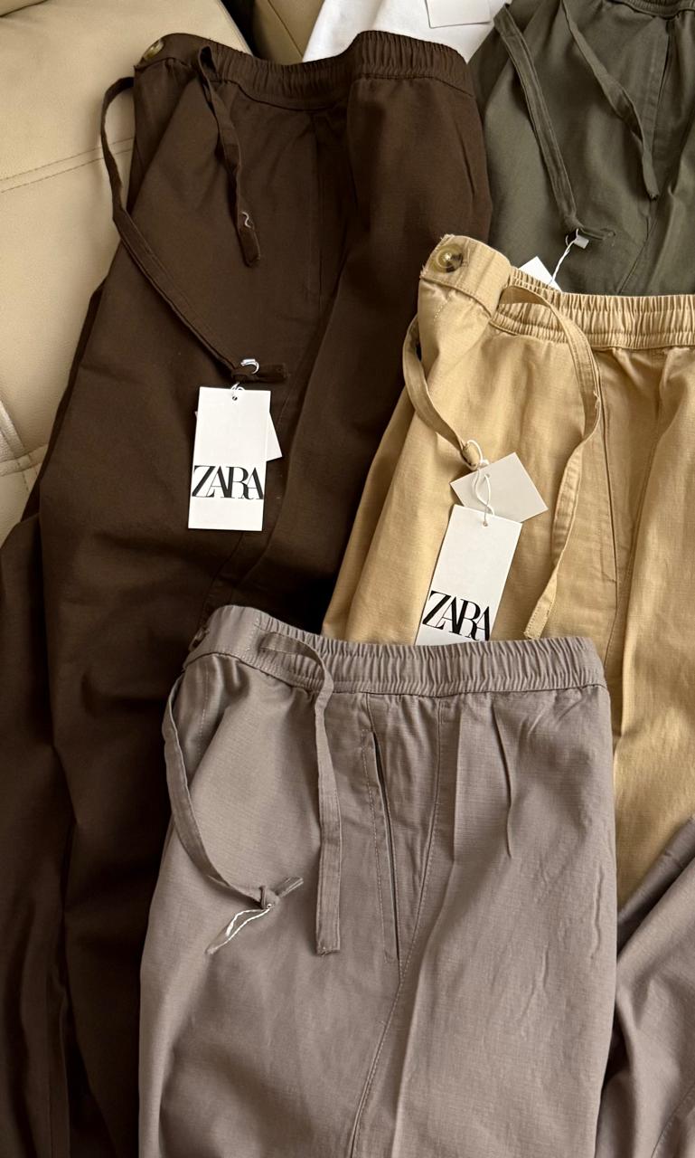 Premium Cotton Linen Straight Fit Summer Track Pants