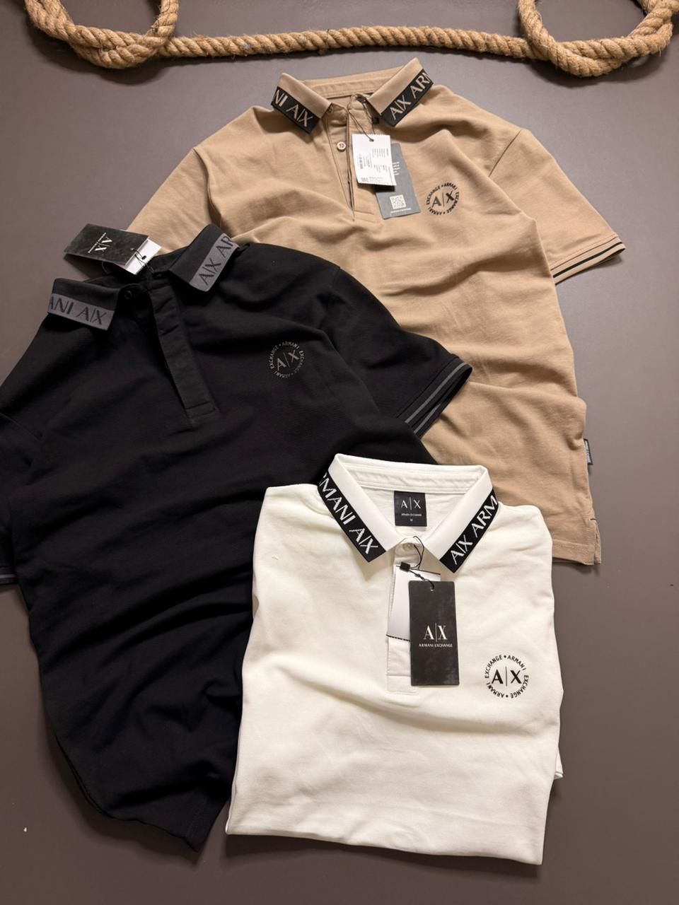 Premium Collar Logo Cotton Matty Lycra Polo T-Shirt