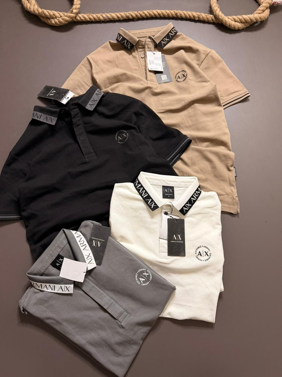 Premium Collar Logo Cotton Matty Lycra Polo T-Shirt