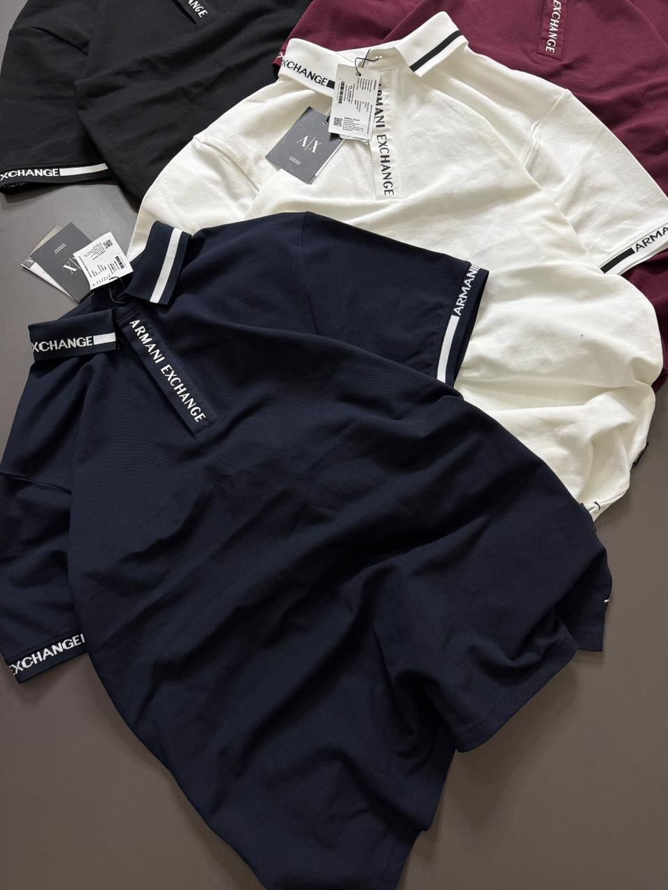 Premium Signature Collar Cotton Matty Lycra Polo T-Shirt
