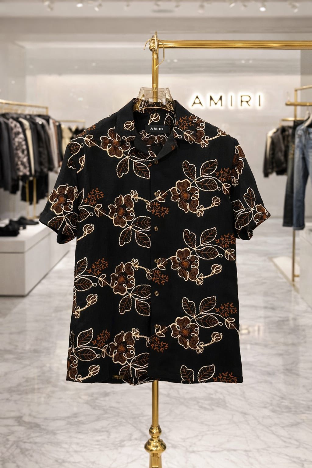 Luxury Floral Resort Shirt